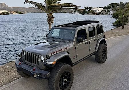 Jeep Wrangler Cabrio Special Edition Rubicon Grey met elektrisch dak